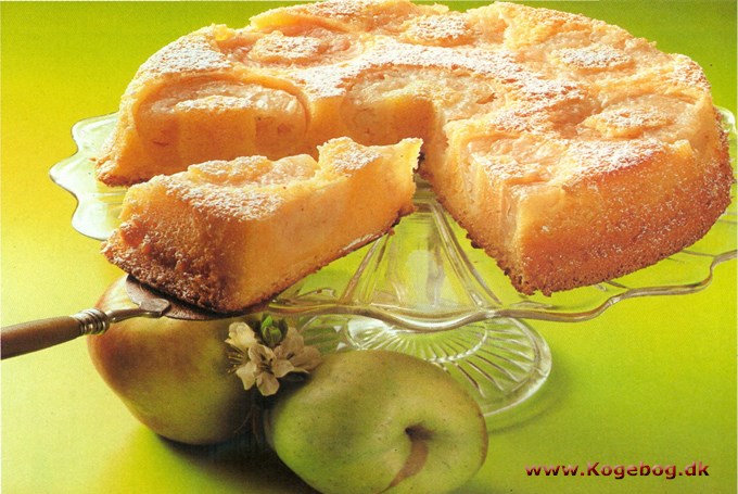 Omvendt æblekage