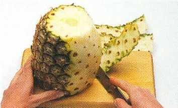 Krydrede ananas skiver
